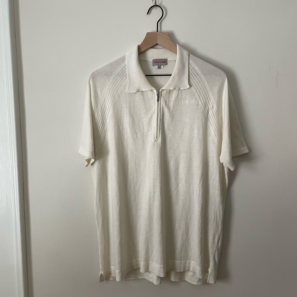 Vintage VERACE SPORT Cream Polo Shirt